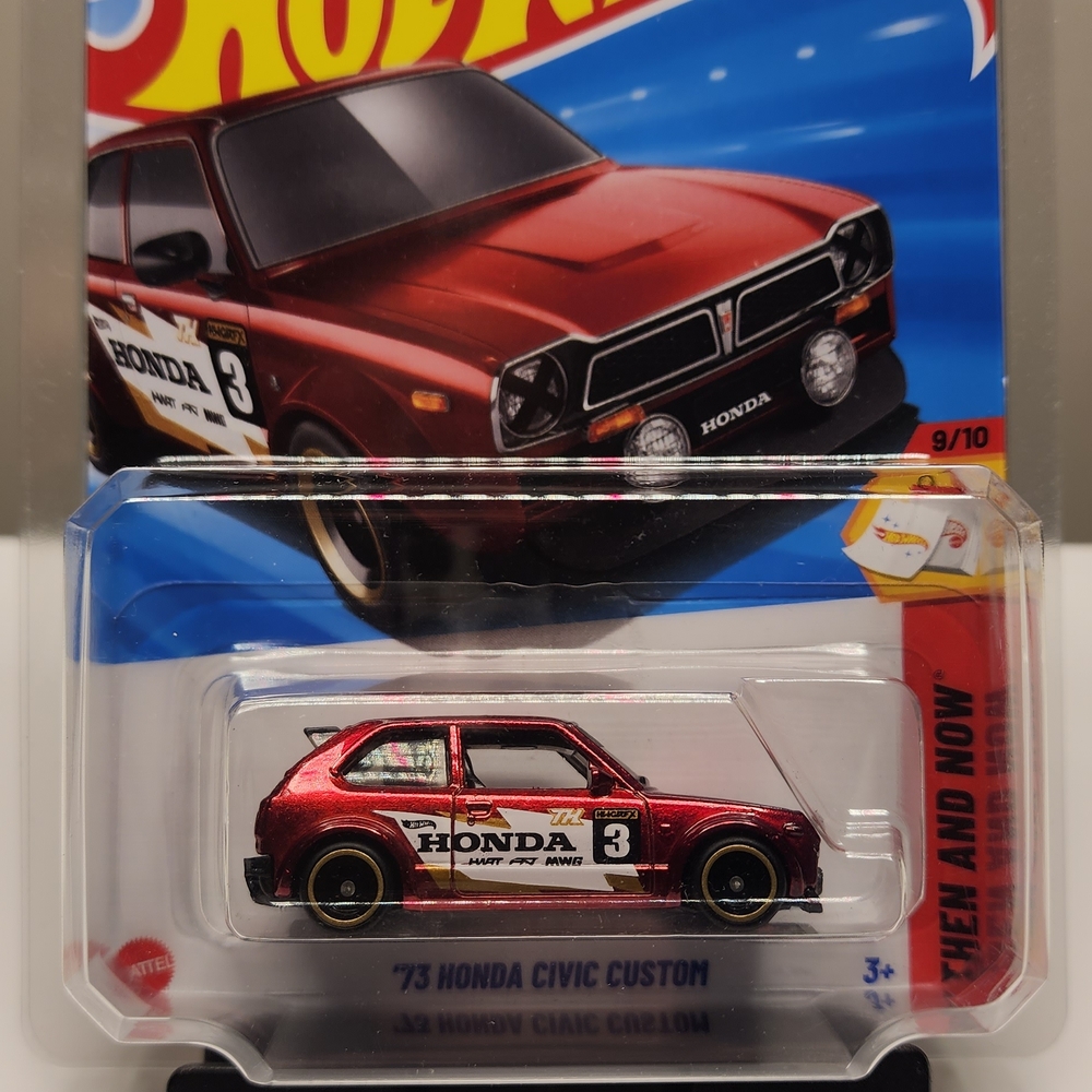 Hot Wheels STH '73 Honda Civic Custom - New Super Treasure Hunt
